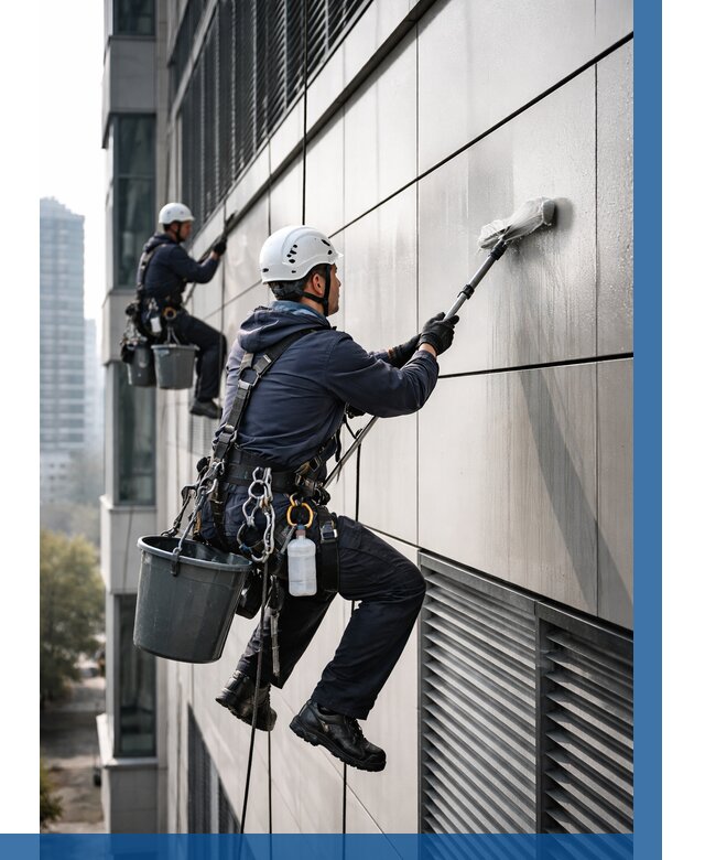 Мойка вентилируемого фасада в Белой Калитве от 259 р. | ВЫСОТНИК-Бкл