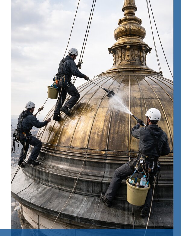 Мойка куполов и шпилей в Белой Калитве от 8297 р. - заказать | ВЫСОТНИК-Бкл