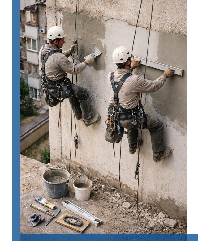 Комплексный ремонт штукатурного фасада с гарантией в Белой Калитве