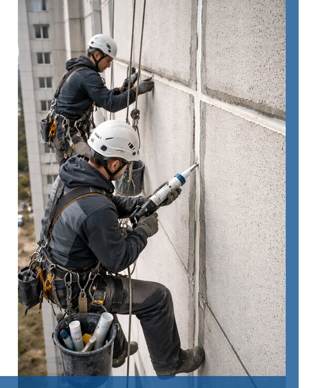 Герметизация межпанельных швов в Белой Калитве от 726 р. | ВЫСОТНИК-Бкл