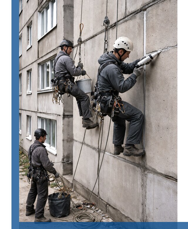 Герметизация межпанельных швов в Белой Калитве с гарантией герметичности
