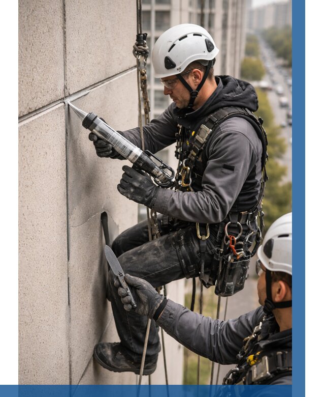 Первичная герметизация швов в Белой Калитве от 622 р. | ВЫСОТНИК-Бкл