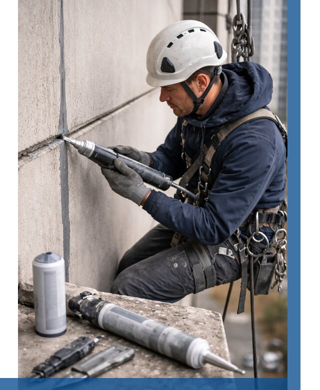 Вторичная герметизация швов в Белой Калитве от 467 р. | ВЫСОТНИК-Бкл