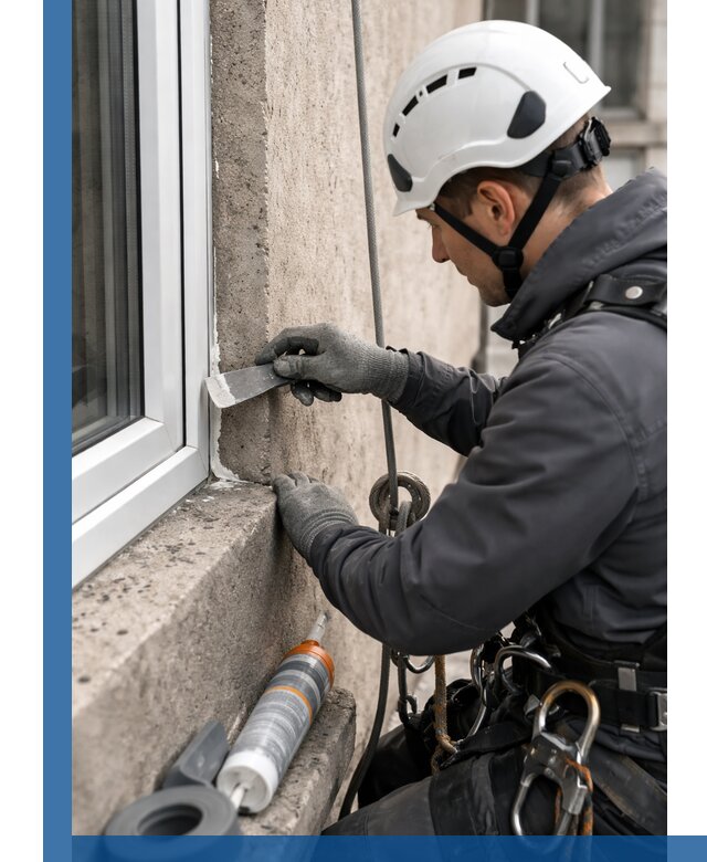 Герметизация монтажных швов окон в Белой Калитве с гарантией качества