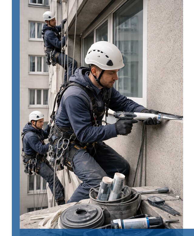 Герметизация швов лоджии в Белой Калитве профессионально и надежно