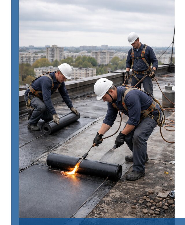 Ремонт наплавляемой кровли в Белой Калитве качественно и надежно