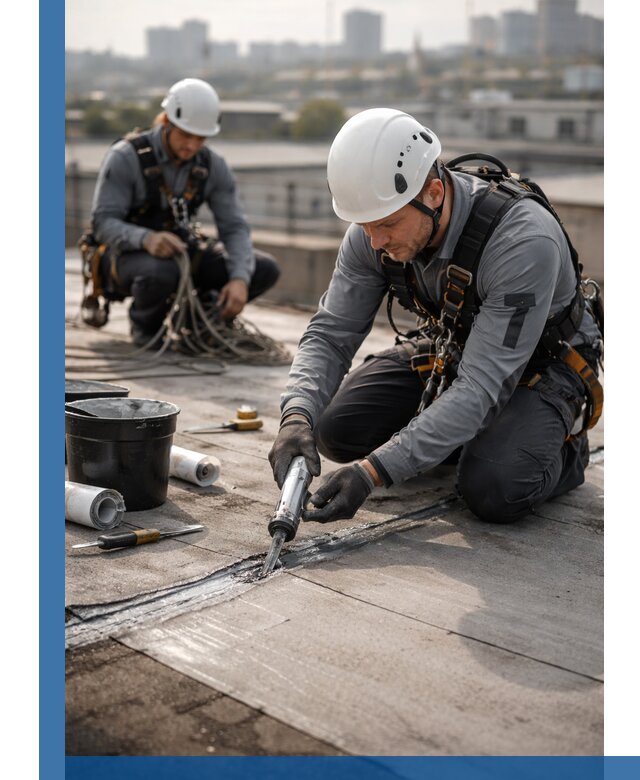 Аварийное и капитальное устранение протечек кровли в Белой Калитве