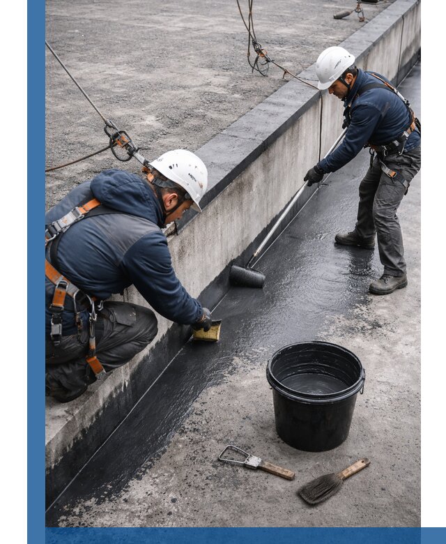 Гидроизоляция кровли жидкой резиной профессионально в Белой Калитве