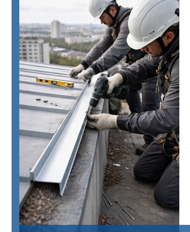 Монтаж капельника на кровле в Белой Калитве с гарантией качества