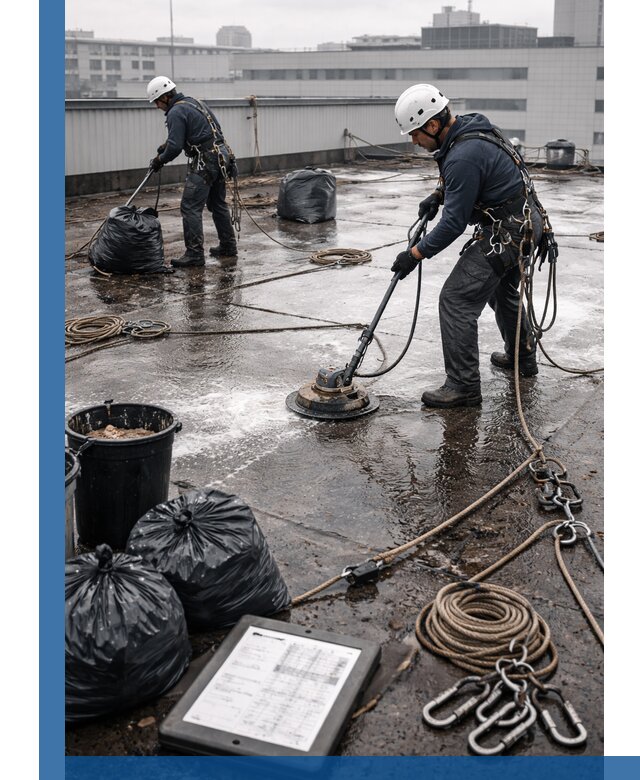 Плановая очистка кровли по графику в Белой Калитве для безопасности