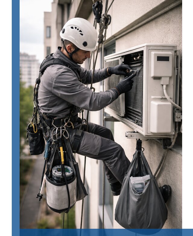 Обслуживание внешнего блока кондиционера в Белой Калитве профессионально