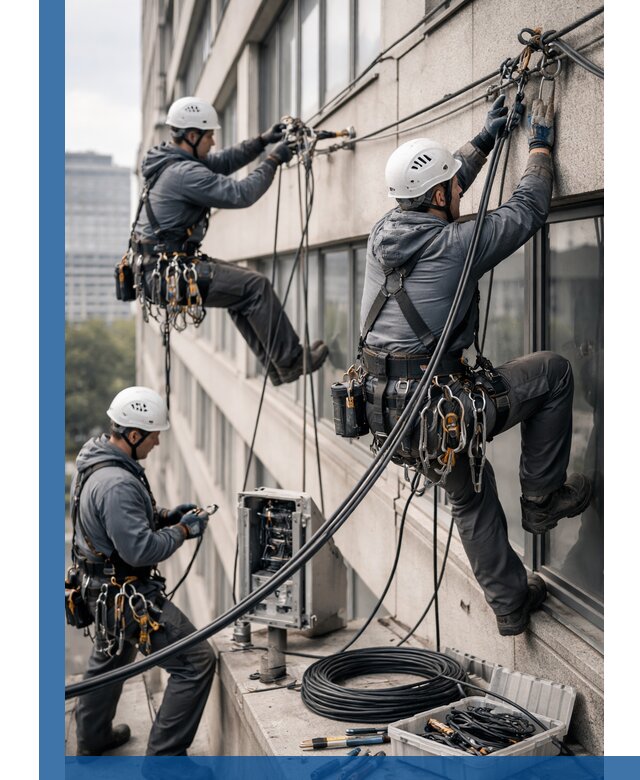 Прокладка оптоволоконного кабеля в Белой Калитве под ключ с тестированием