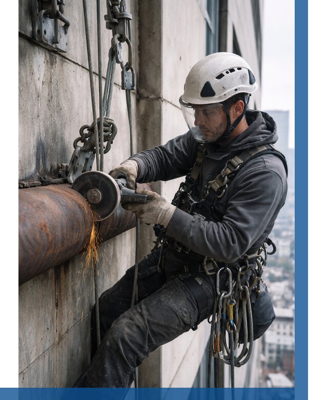 Резка металла на высоте в Белой Калитве по цене от 4667 р. | ВЫСОТНИК-Бкл