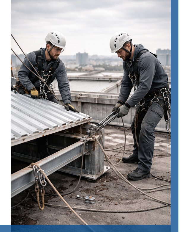 Демонтаж крышной установки в Белой Калитве от 88154 р. | ВЫСОТНИК-Бкл