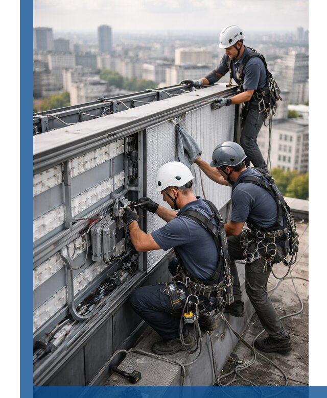 Профессиональное обслуживание крышной рекламы в Белой Калитве под ключ