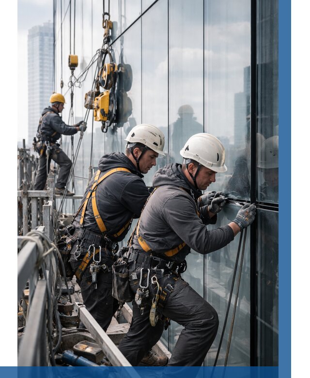 Структурное остекление фасадов в Белой Калитве от 9852 р. | ВЫСОТНИК-Бкл