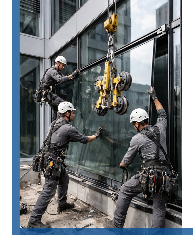 Структурное остекление фасадов в Белой Калитве монтаж и обслуживание