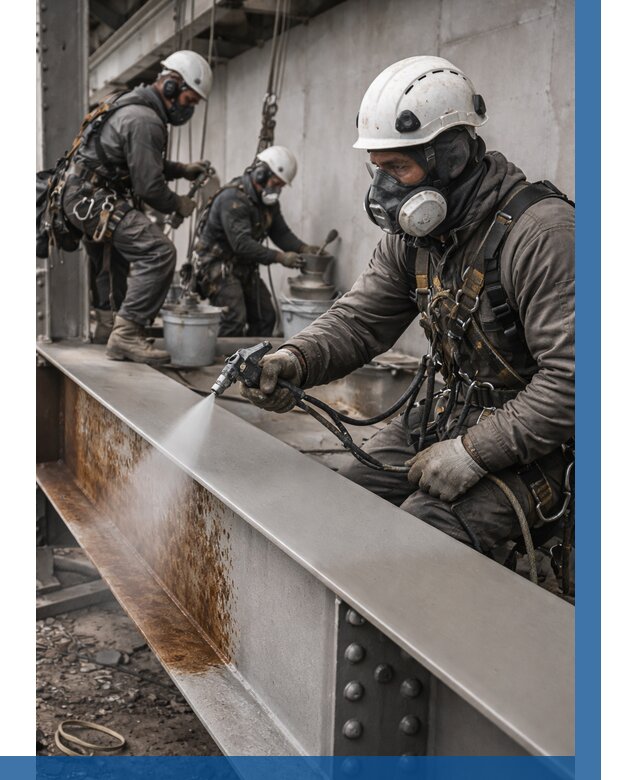 Антикоррозионная покраска металла в Белой Калитве от 726 р. | ВЫСОТНИК-Бкл