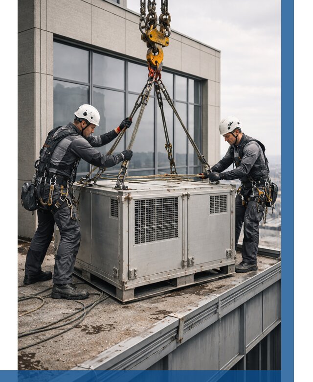 Такелажные работы на высоте в Белой Калитве от 8297 р. | ВЫСОТНИК-Бкл