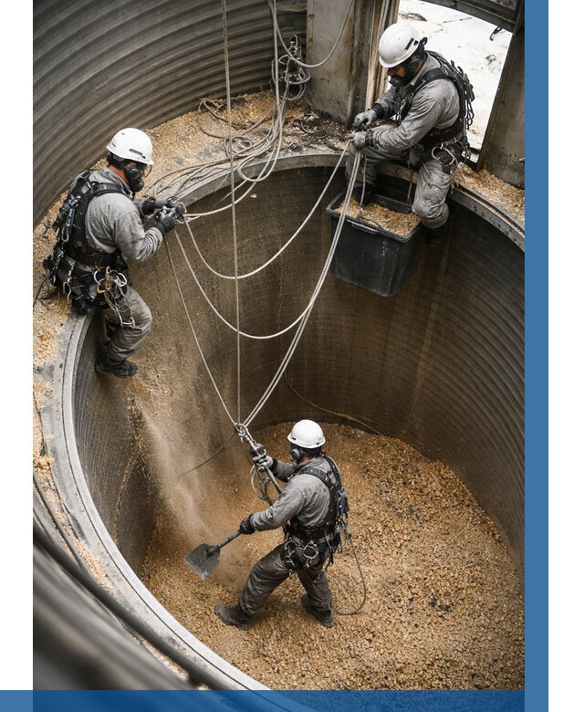 Чистка зерновых бункеров в Белой Калитве от 12445 р. | ВЫСОТНИК-Бкл