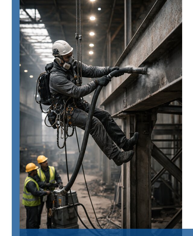 Обеспыливание конструкций в цехах промышленного производства в Белой Калитве