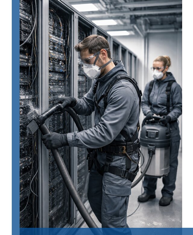 Обеспыливание серверной комнаты в Белой Калитве, профессиональная очистка