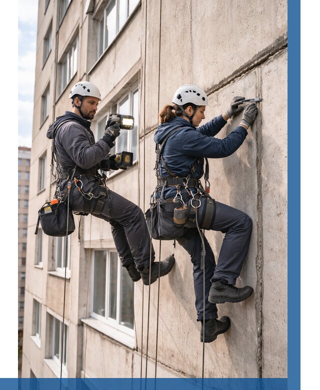 Обследование межпанельных швов в Белой Калитве от 1867 р. | ВЫСОТНИК-Бкл